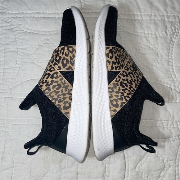 Adidas Puremotion Adapt Cloudfoam Leopard Slip on Comfort Sneakers size 7.5 - Picture 5 of 8